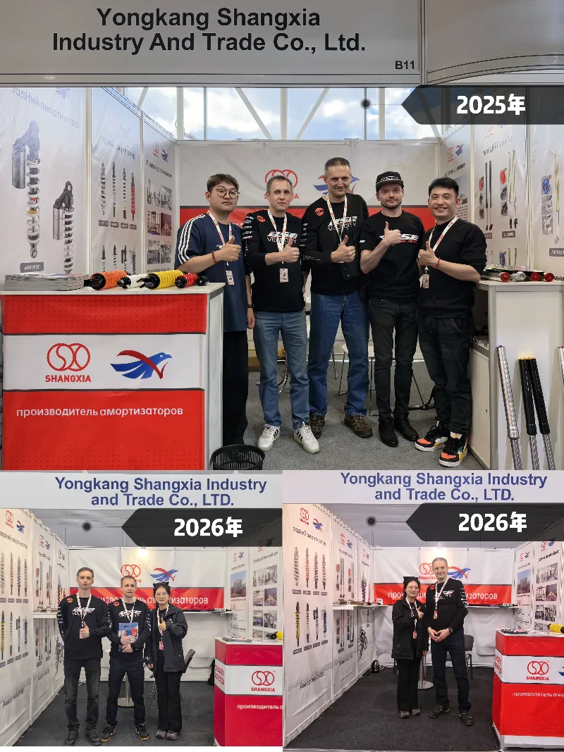 SXJZ conectado com clientes na Moto Spring Exhibition 2026 na Rússia