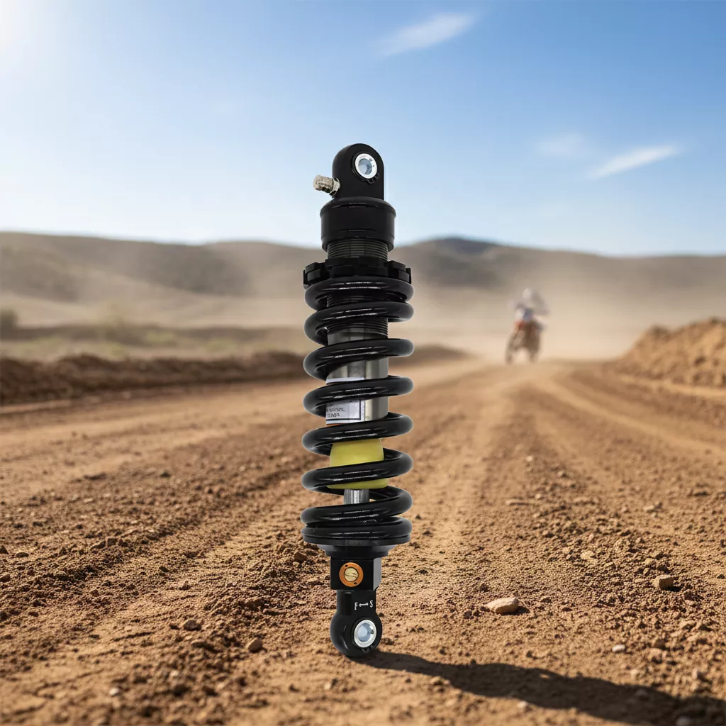 Amortecedor ajustável de motocicleta de rebote